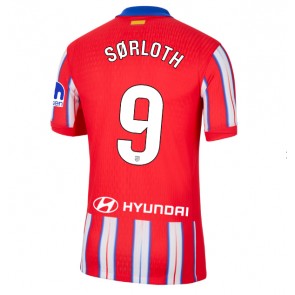 Atletico Madrid Alexander Sorloth #9 Hjemmebanetrøje 2024-25 Kort ærmer